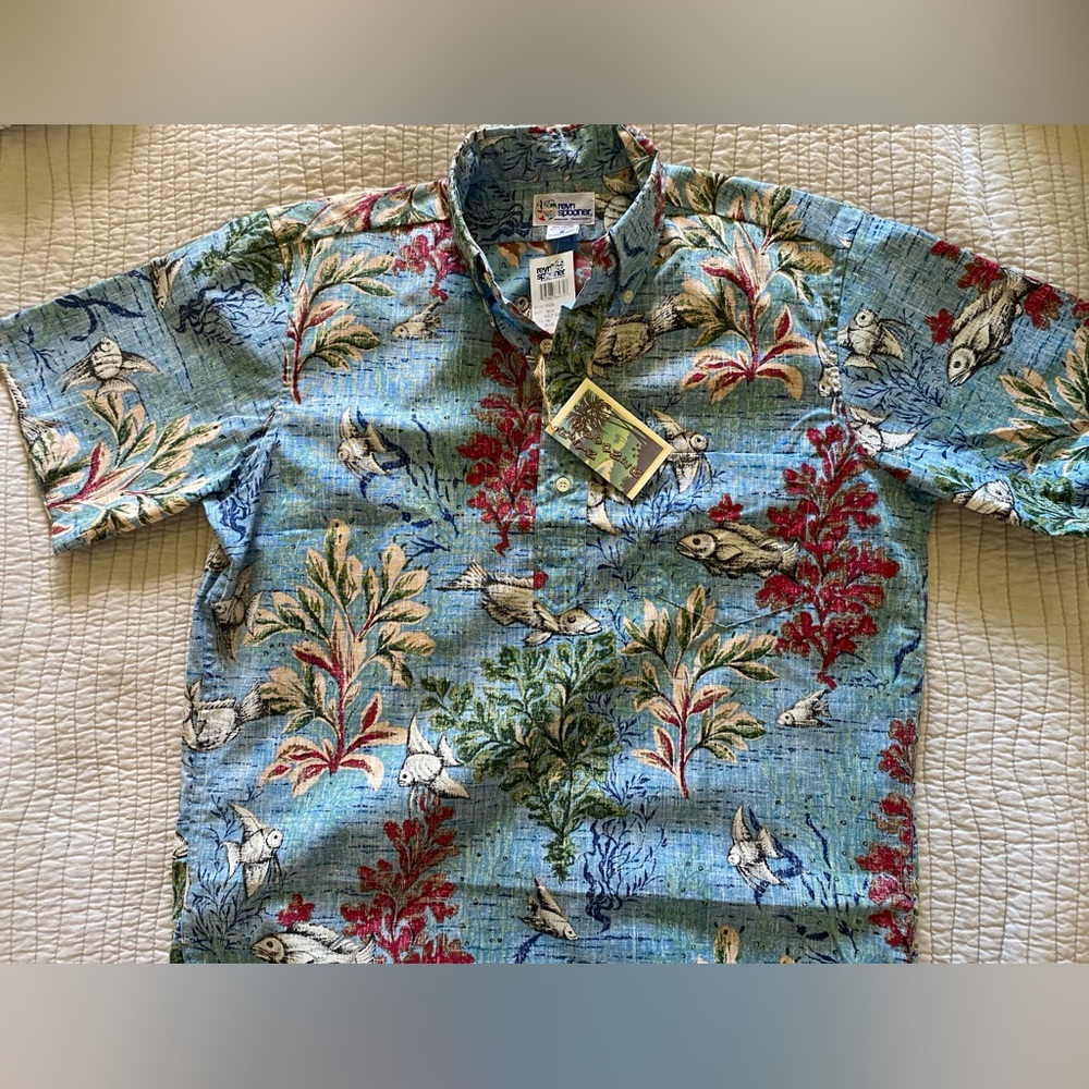 NWT Mens Reyn Spooner Aloha Shirt S